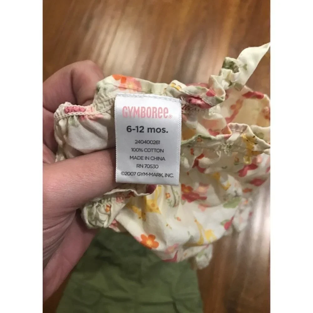 Gymboree Giraffe 2pc Outfit